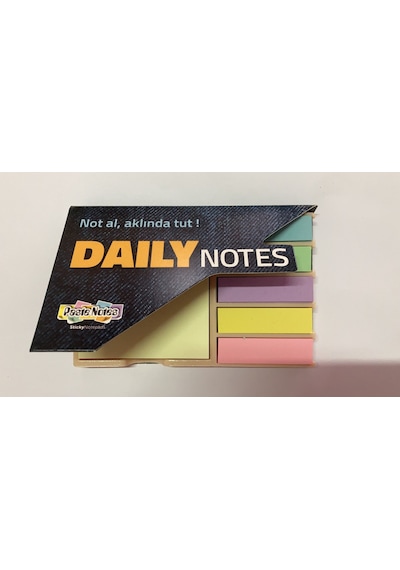 Notyaz Daily Notes Pastel Renkler (Dn-8538)