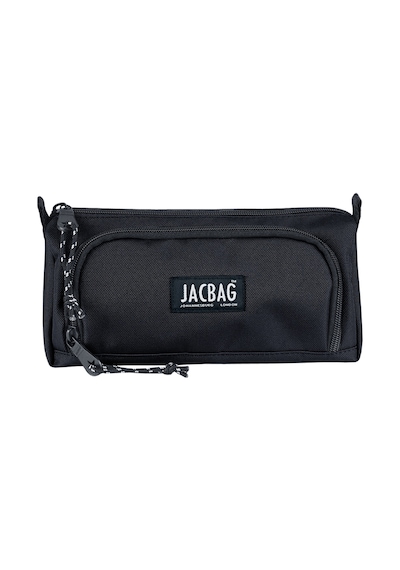 Jacbag Prime Xl-lastik Ayraçlı İki Bölmeli Kalem Kutusu Prime Xl-siyah renkli
