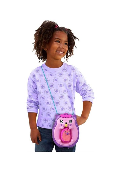 Polly Pocket Çanta Olabilen Micro Oyun Setleri - Hedgehog Mom And Baby Gkj63-jbj91