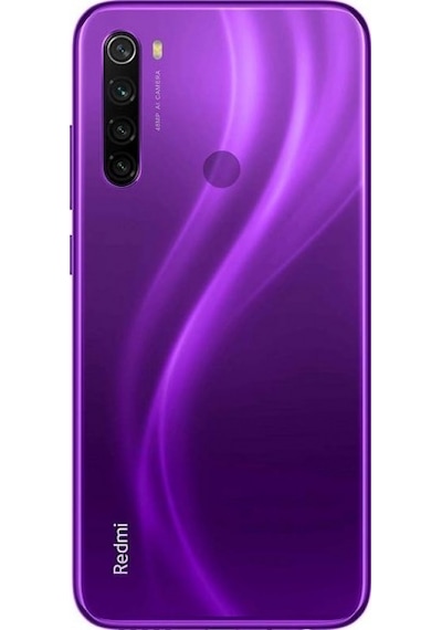 Xiaomi Redmi Note 8 Arka Kapağı mor