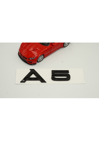 Audi A5 Bagaj Krom 3M Yazı Logo Gümüş Krom