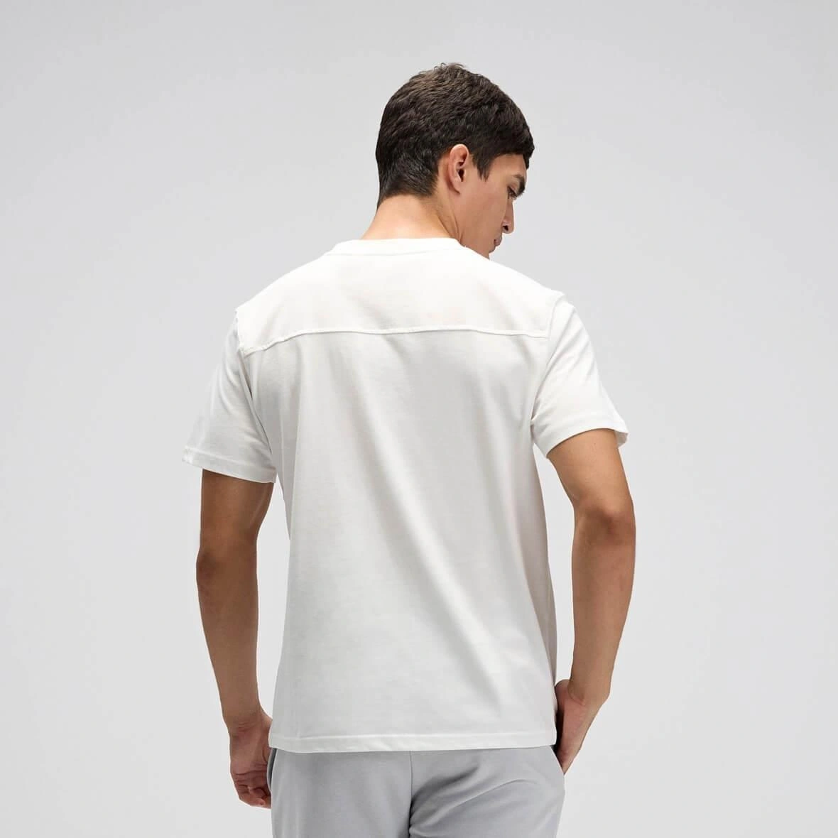 Ellesse Em559-of Erkek Basic T-shirt - Kırık Beyaz Kırık Beyaz