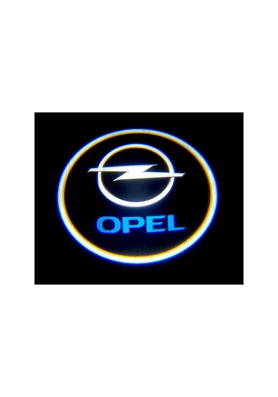 Opel Kapı Altı Led Aydınlatma Araç Logolu