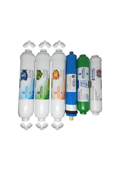 Pera Water Kapalı Kasa Su Arıtma Vontron Mebran 6Lı Alkali Set