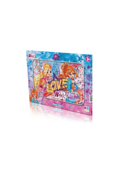 Disney Winx Lisanslı Frame Puzzle Yapboz 24 Parça