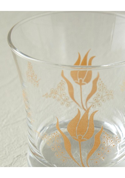 Paşabahçe Azur Lalezar Desenli 3'lü Bardak 210ml