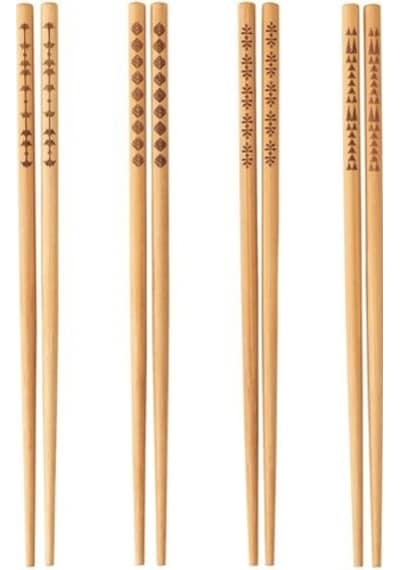 Zensaas41 Çin Çubukları Chopsticks 10 Çift Zensaa56