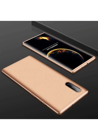 Samsung Galaxy Uyumlu Note 10 Kılıf 360 Tam Koruma Ön Ve Arka Sert Mika Kapak Ays Gkk Kapak