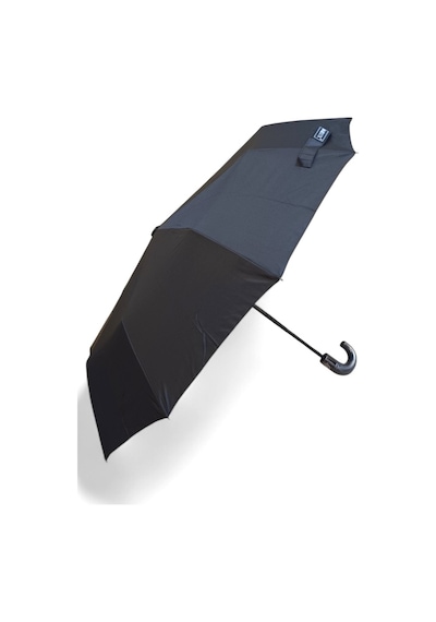 Baginn 10 Telli Full Otomatik Baston Saplı Şemsiye 95 Cm Çap 33 Cm Kapalı Boyut Çanta Boy Çelik Telli Siyah