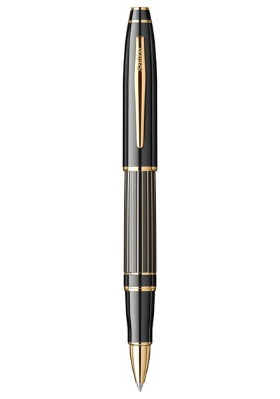 Scrikss Roller Kalem 350l Parlak Siyah Altın