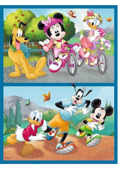 Puzzle-93344 2In1 Disney Puzzle -Trefl