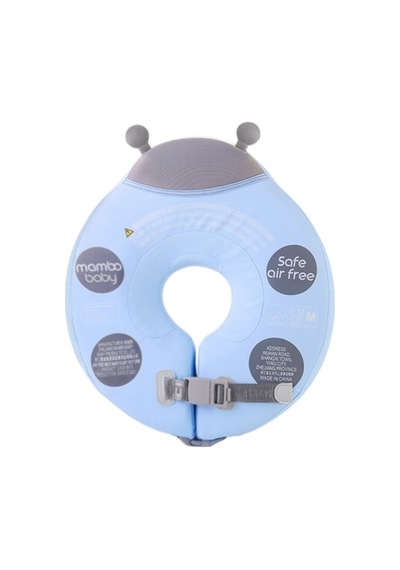 Mambobaby Emniyet Kemerli Bebek Yüzme Boyun Simidi Pembe 001
