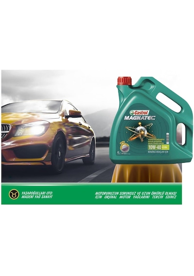 Castrol Magnatec 10W40 4Lt. Benzin+Lpg 7697817285120