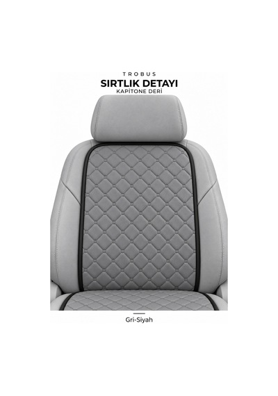 Chery Tiggo 7 Pro 2023+ Suni Deri Kapitone Minder Ön 2'li 4p