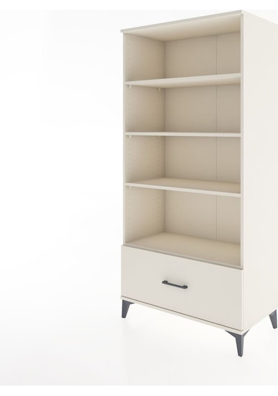 Hyperion Dolap 4 Raflı Tek Çekmeceli 88x44x182 Aytaşı-aytaşı Aytaşı