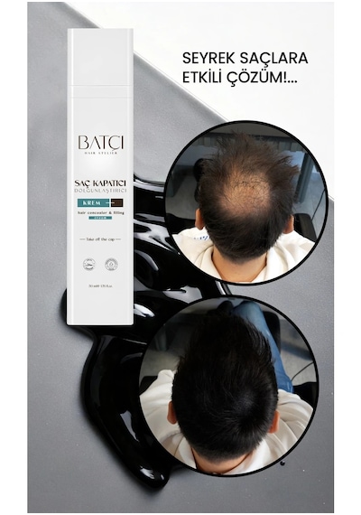 Saç Kapatıcı Dolgunlaştırıcı Sıvı Krem 50 Ml 10 Adet 1 Adet Tarak Hediyeli
