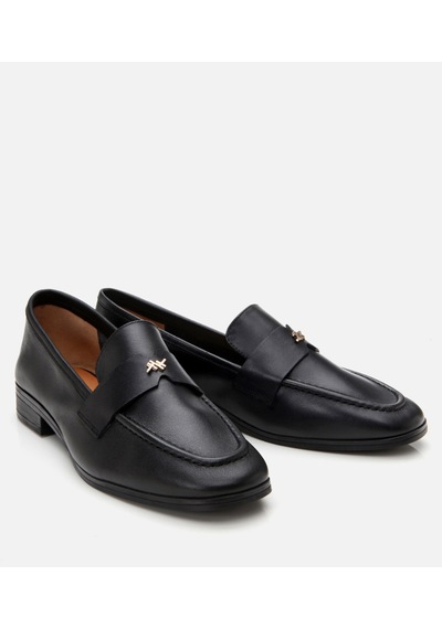 Hotiç Kadın Deri Bej Esnek Tabanlı Klasik Loafer