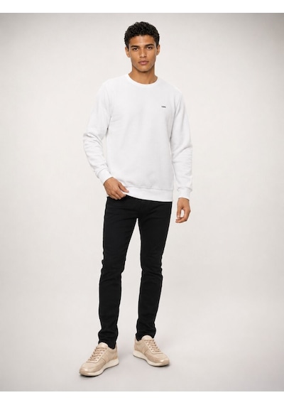 Loft Regular Fit Erkek Sweatshirt Lf2044038 Q1.v1 Beyaz