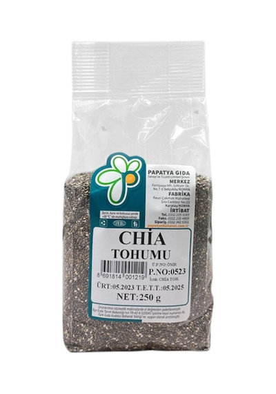 Papatya Gıda Chia Tohumu 250 G