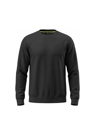 Goffra Erkek Focus Esnek Kumaş Yumuşak Dokulu Günlük Sweatshirt Antrasit M401-r0342-04