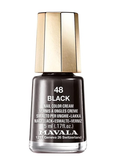 Mavala Mini Color 48 Black 5ml Oje 0