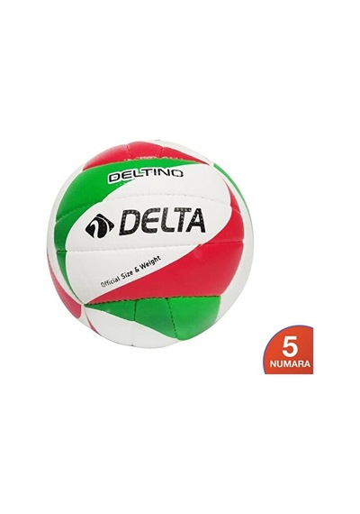 Delta Deltino Özel El Dikişli 5 Numara Voleybol Topu Açık Gri