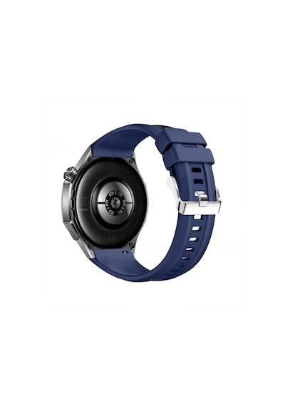 Huawei Watch Gt6 Pro 46mm İle Tam Uyumlu Kordon Metal Tokalı Yumuşak Silikon Kordon Kayış
