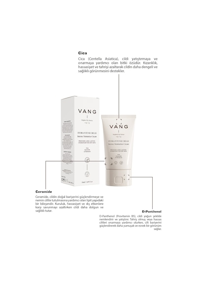 Vang Hydya Intense Su Bazlı Nemlendirici ve Aydınlatıcı Yüz Kremi 50 ML