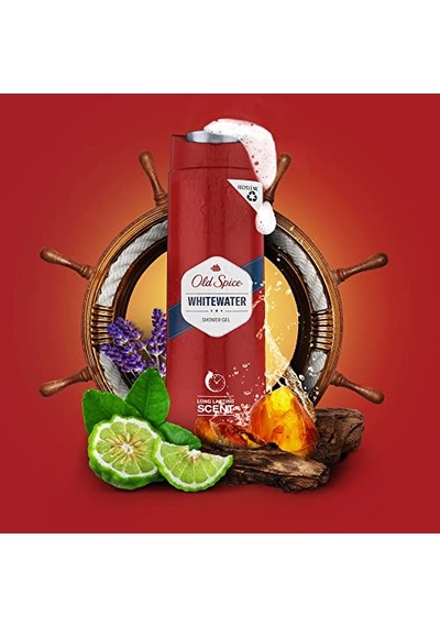 Old Spice Whitewater Erkekler İçin Duş Jeli Ve Şampuan 250 Ml Acai Üzümü
