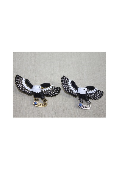 10 Adet Kartal Figürü Magnet Dekoratif Buzdolabı Süsü Ve Hediyelik, 6,5 Cm Boyunda, Figür Magnet Eagle Figurine 1