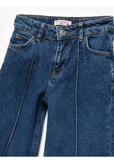 Koton Trousers Dark Indıgo 5skg40117ad Koyu İndigo