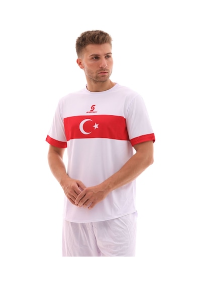 K0140 Türkiye Milli Takım Forması Beyaz Tek Kelime Isim Ve Numara Yazılır Beyaz