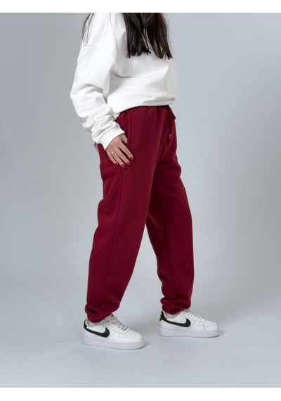 Cocopelli Şardonlu Bordo Kadın Jogger Eşofman Coc2537