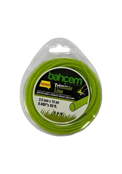 Buradabulabilirsin Ennalbur Trimmer Line Yuvarlak Misina 2 Mm 15 Metre Nl