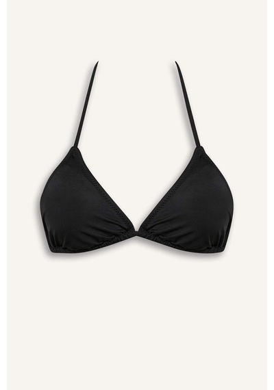 DeFacto Regular Fit Üçgen Bikini Üstü-Fall in Love T3666AZ25SMBK81