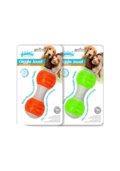 Semeglbl Pawise Giggle Jouet Sesli Halter Köpek Oyuncağı 14 Cm