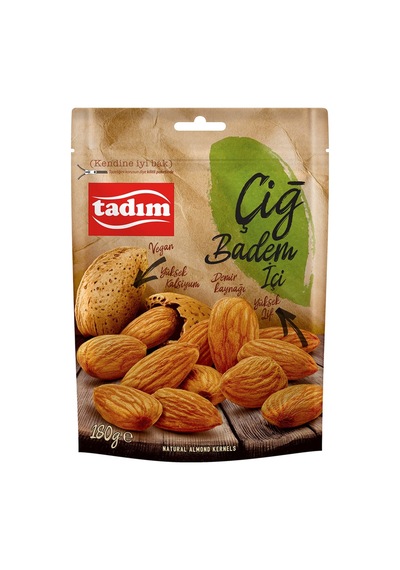 Tadım Çiğ Badem 180 G - 4 Adet Tarı 20 G