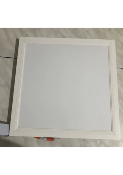 30x30 Günışıgı Clipin Asma Tavan Panel Led Klipin Armatür Çok Renkli
