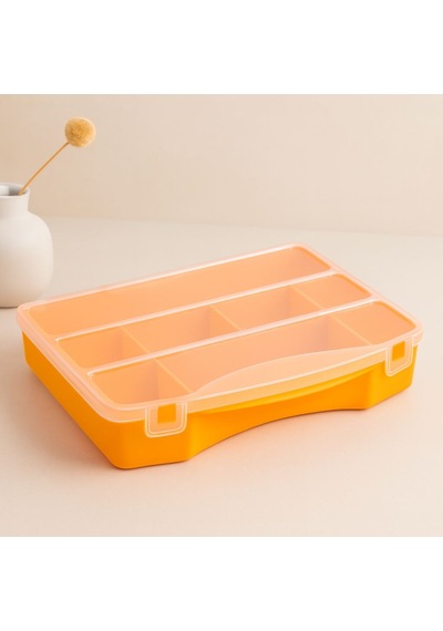 8 Bölmeli Organizer Kutusu 18x13x3.5 Cm 10 Parça