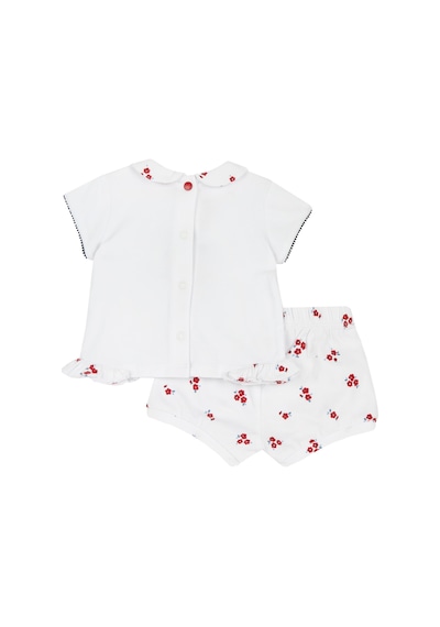 Chicco Takım / T-shirt+pantalon 09073894000000 000037 Whıte & Red Beyaz - Kırmızı