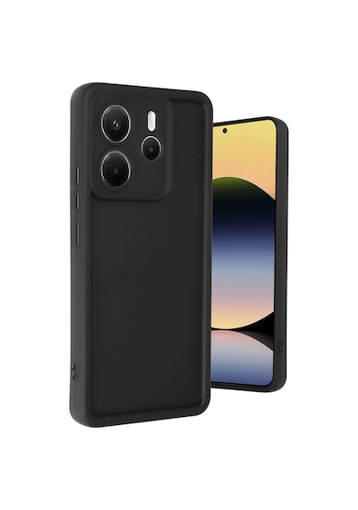 Xiaomi Redmi Note 14 4g Uyumlu Kılıf Viera Silikon - Siyah