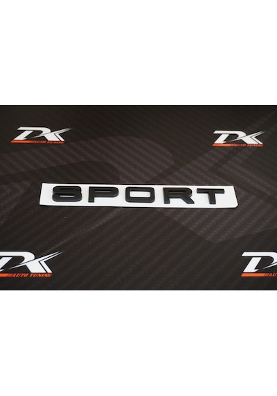 Dk Tuning Land Rover Range Rover Sport Siyah Abs Bagaj Yazı Logo