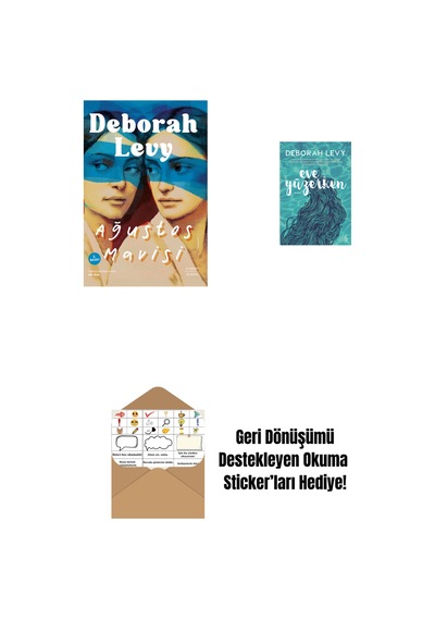Ağustos Mavisi + Siyah Votka + Okuma Sticker'ları