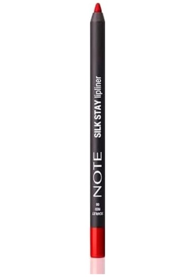 Silk Lipliner Suya Dayanıklı İpeksi Dudak Kalemi - 08 Scarlet Red 0