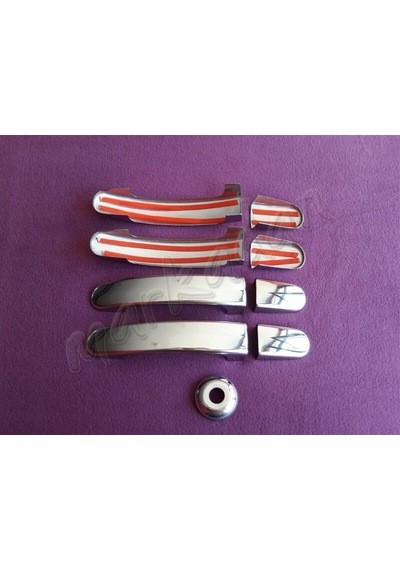 Woc Chrome Ford Transit Krom Kapı Kolu 2014 Sonrası 4 Kapı 9 Parç N11.12