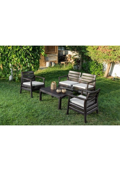 Omnipazar Sy-2492 Solemare 2'li Bahçe Oturma Grubu Koltuk Takımı