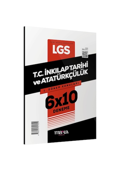 LGS T.C. İnkılap Tarihi ve Atatürkçülük 3 Deneme - 1.Dönem- Marka Yayınları