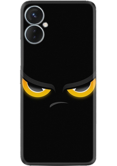 Tecno Camon 19 Neo Kilif Silikon Desen Black Eyes 1644 566403652