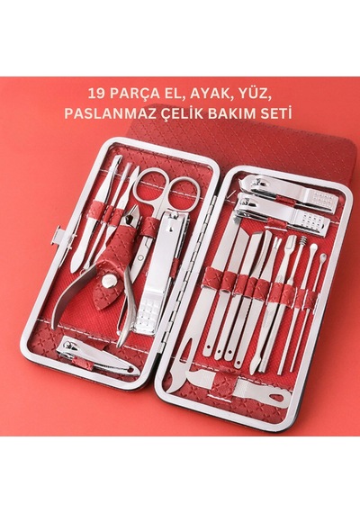 Etashop 19 Parça Manikür Pedikür Seti