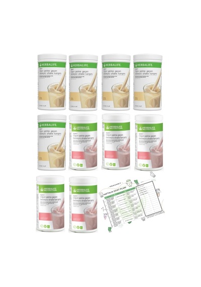 Shake 5 Adet Vanilya 5 Adet Ahududu Aromalı Diyet Listesi